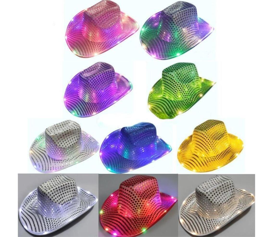 Cowgirl Led Hat Fla… - image