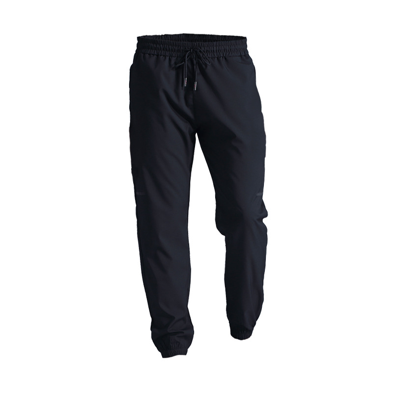Mens Jogger Long Pants Sport Yoga Outfit Quick Dry Drawstring Gym Pockets Sweatpants Trousers Mens Casual Elastic Waist Fitness