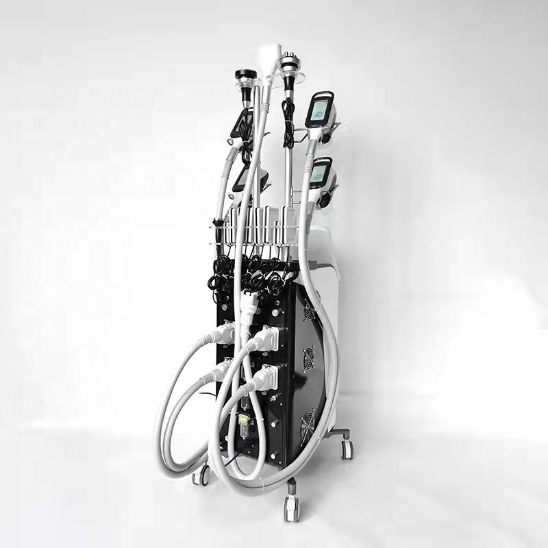 Weight Removal Cryolipolysis Cavitation RF Lipolaser Anti Cellulite Skin Tighten Device Salon Home Use