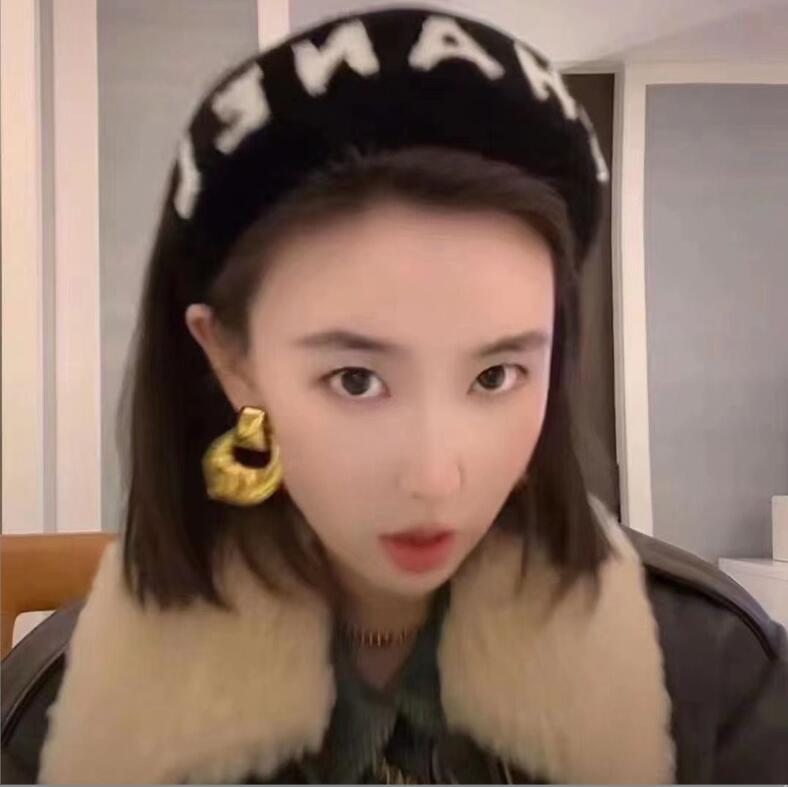 Other 2023 Fashion Highend Hair Band Women Autumn Winter Warm Headwear Headband Drop Delivery Jewelry Hairjewelry Dhwdm