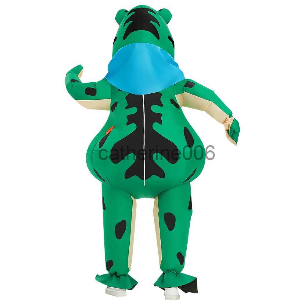Special Occasions Hot Frog Inflatable Costume Suits Dress Anime Cosplay Christmas Carnival Halloween Party Costume for Adult Role Play x1004