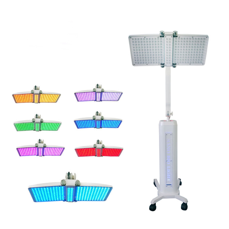 Newest 7 Color LED PDT BIO Light Therapy Machine Skin Care Facial Beauty Acne Treatment Skin Tightening PDT Skin Rejuvenation Beauty Salon Machine