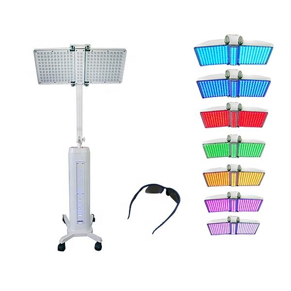 Hot Selling PDT 7 Color Face LED Light Therapy Skin Rejuvenation Anti Aging Acne Mesotherapy Equipment Pigment Removal Acne Treatment
