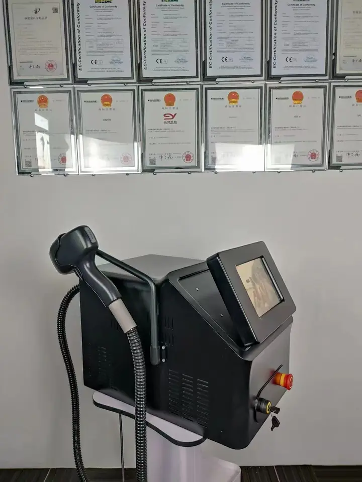 Wholesale price epilation 3 wavelength 755 808 1064nm diode laser portable hair removal machine painless depilator machine