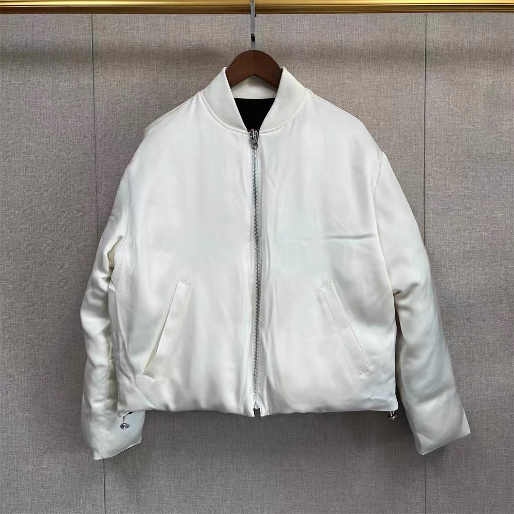 Maje 2023 Early Spring New Women's Wear French Glossy Double Sided Baseball Coat Short Coat