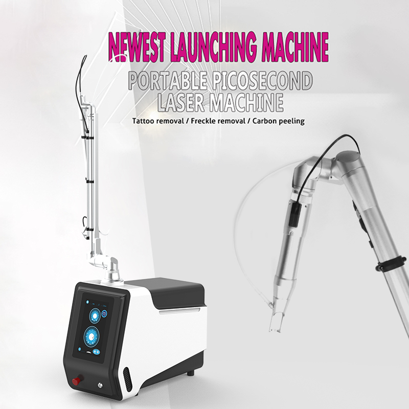 High Effective Laser Tattoo Pigment Removal Machine Pico Laser Black Doll Skin Whitening Rejuvenation Nd Yag Laser Beauty Equipment CE Approved