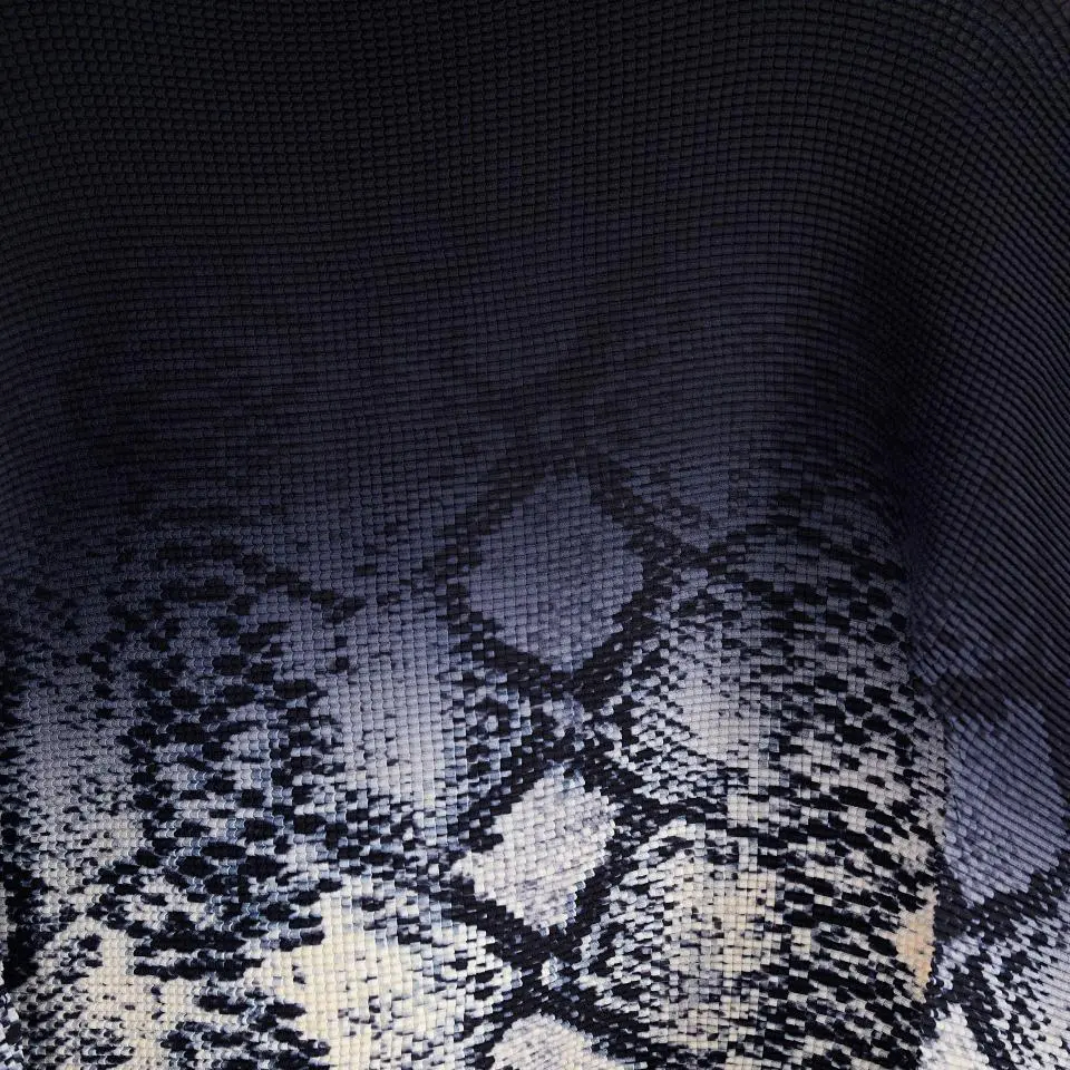 Two Piece Dress Skirt Suit Two Piece Set Fow Women High Collar Long Sleeve Leopard Print Stretchy Tops Elastic Waist Pleated Skirt Outfits 2024