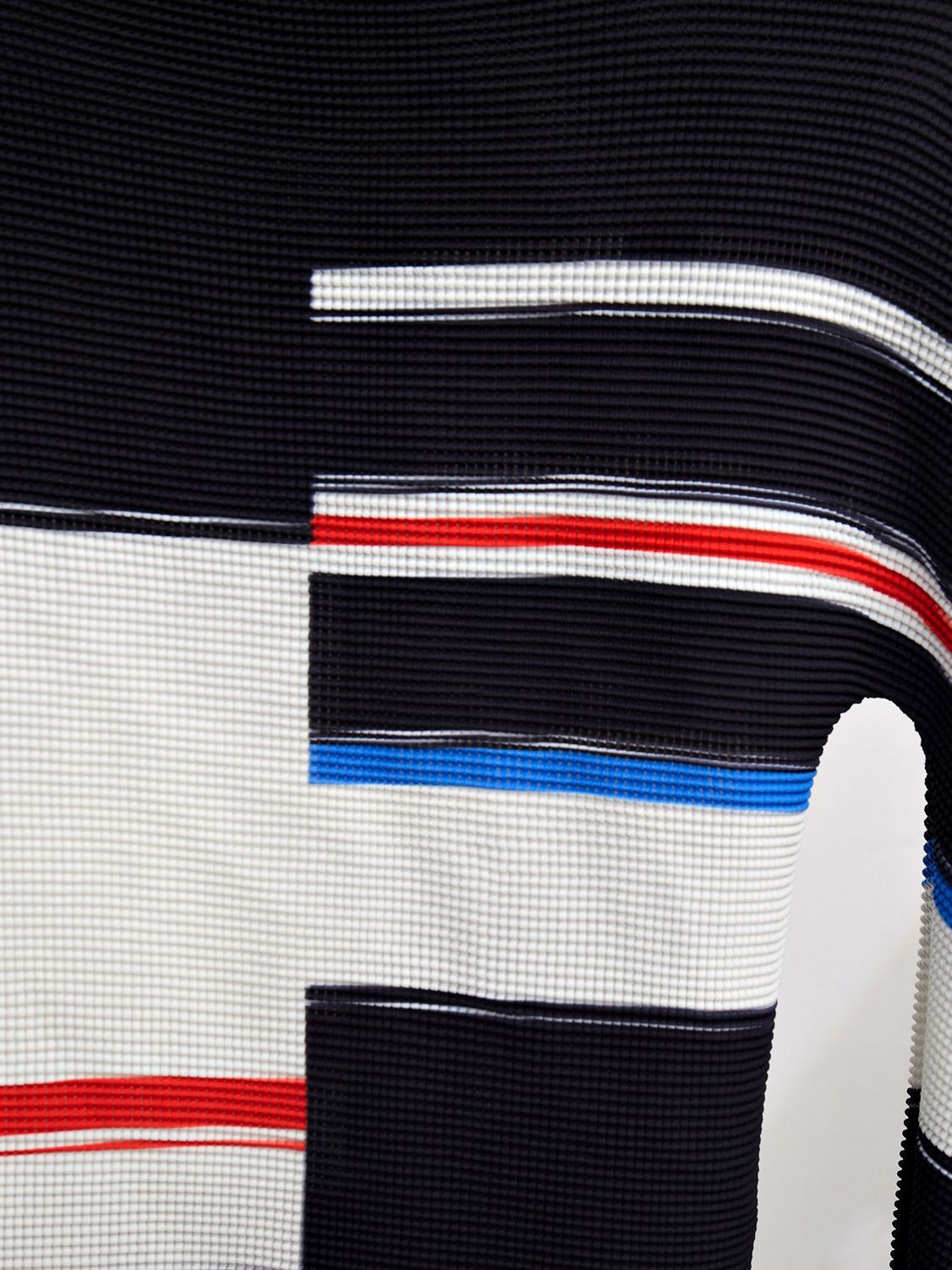 Two Piece Dress Spring Runway Fashion Pleated Stripe Print Two Piece Set Women Long Sleeve Colorblock Stretch Top Long Skirt Suit Female Outfits 2024