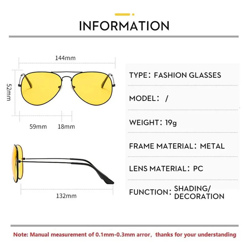Sunglasses Frames 2023 Double Bridge Aviation Sunglasse Woman Men Aviat Alloy Frame Polit Ocean Gradient Lens Sun Glasses Female Male Eyewear 231005