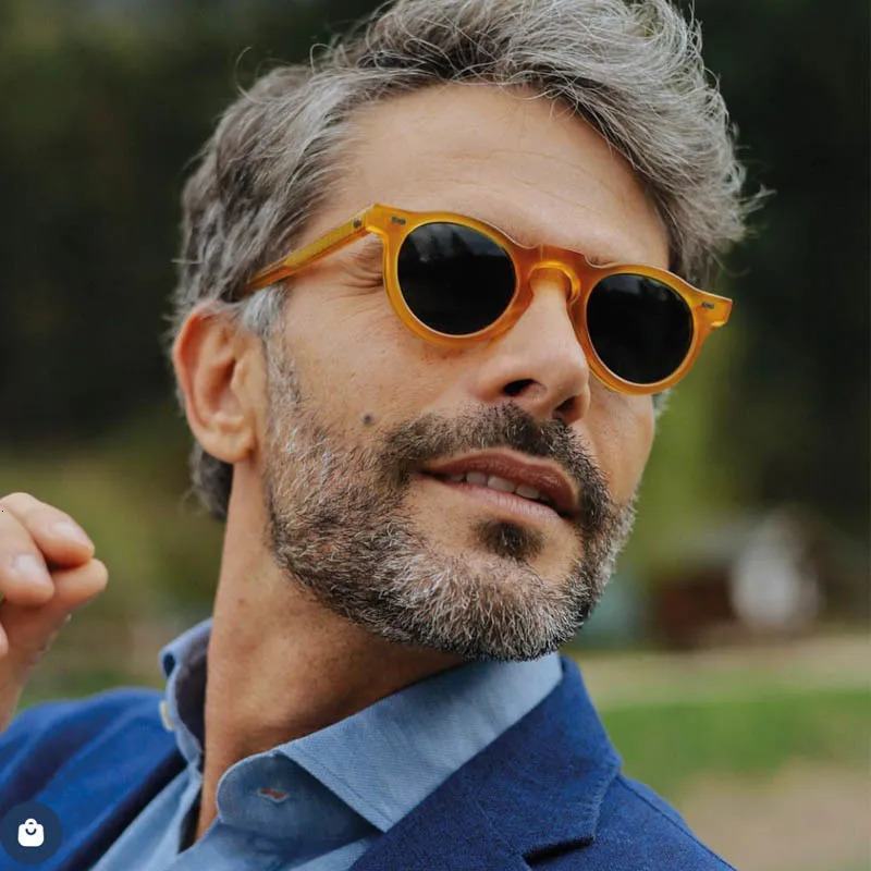 Sunglasses Frames Timeless Colorway Round Women Man Rivet Point Shades Retro Ocean Sun Glasses For Men Outdoor Eyewear zonnebril dames 231005bj