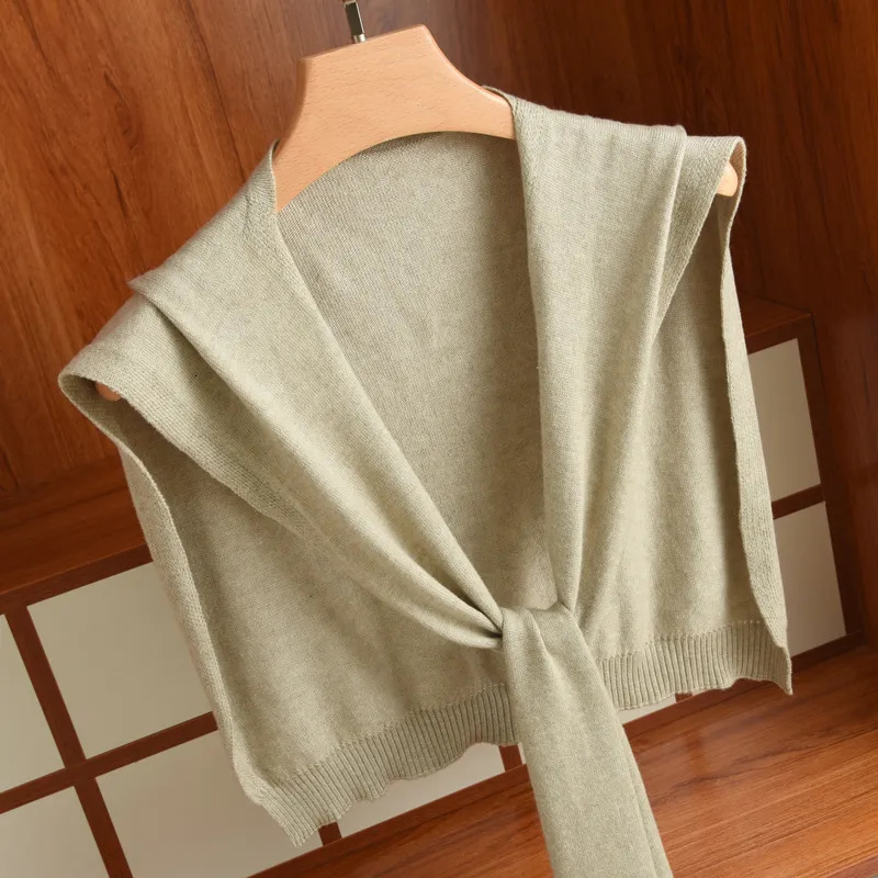 Scarves Zero Profit Sale Trend Square Shawl Women Perfect Acc Cardigan Cape Casual Sleeve Neck Scarf Warm Cappa Soft Fashion 231005
