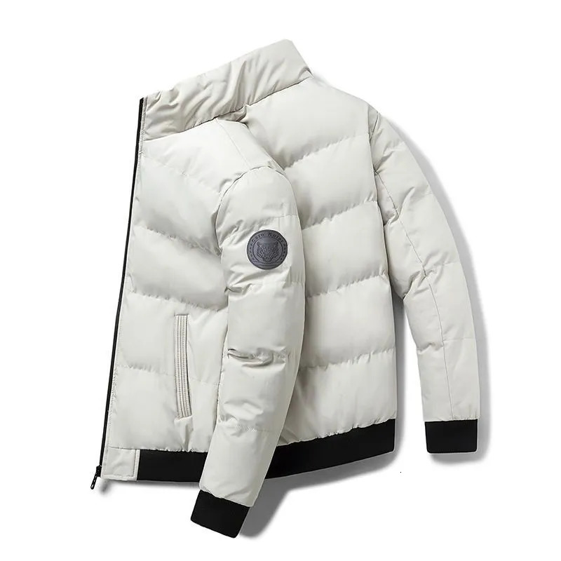 Men's Down Parkas Versatile Cotton Warm Jacket Korean Fashion Version Winter And Handsome 230928