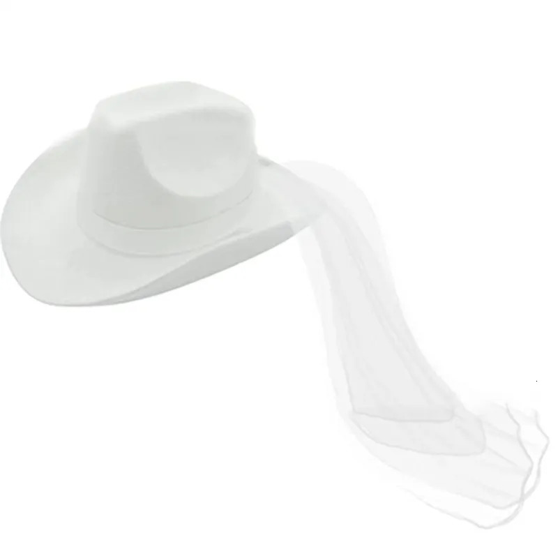 Stingy Brim Hats Western Cowboy Hat Country Cowgirl Wedding Party P o Props Headwaer Gifts 231005