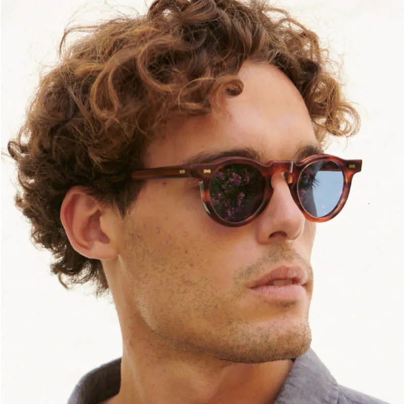 Sunglasses Frames Timeless Colorway Round Women Man Rivet Point Shades Retro Ocean Sun Glasses For Men Outdoor Eyewear zonnebril dames 231005bj