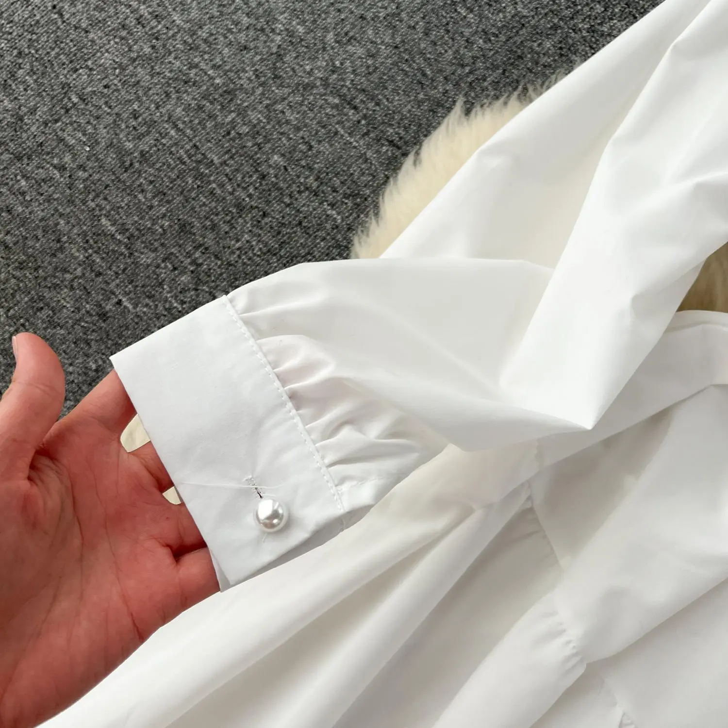Basic Casual Dresses Runway Fashion Long Lace Dress Women Lapel Long Sleeve Embroidery Hollow Out Loose Belt Party Evening Dress Ladies Quality