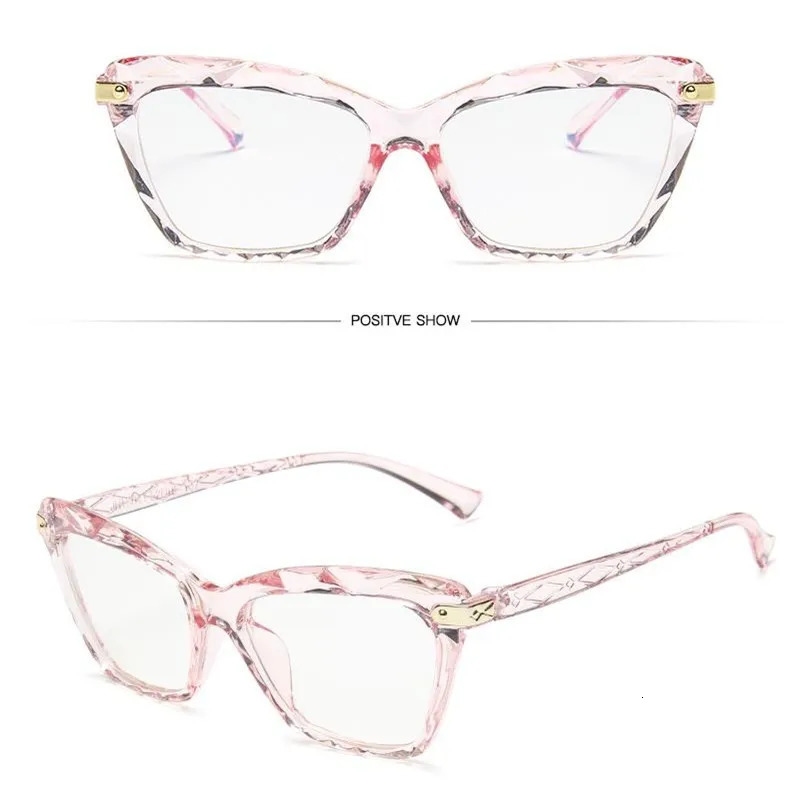Sunglasses Frames 1Pcs Fashion Anti blue Ray Glasses Transparent Clear Lens Eyeglasses Spectacles Eyewear Ultralight PC Computer 231005