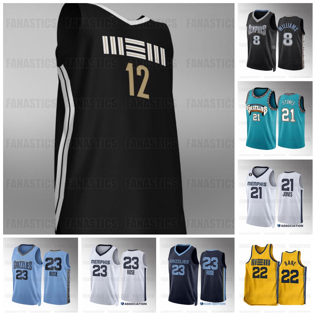 2023 24 City Grizzlies Jersey Memphis Vince 5 Williams Jr. Ziaire 8 Williams Isaiah 14 Todd Xavier 2 Tillman Marcus 36 Smart Derrick 4 Rose David 27 Roddy