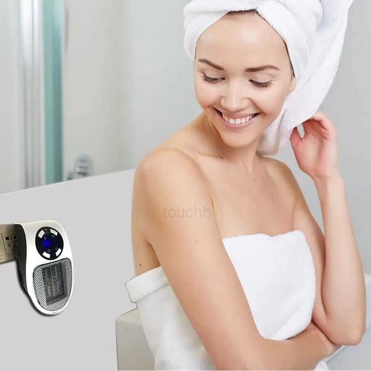 Home Heaters Mini Electric Heater Portable Heater Plug in Wall Room Heating Stove Household Radiator Remote Warmer Machine Winter 220V/110V L230105