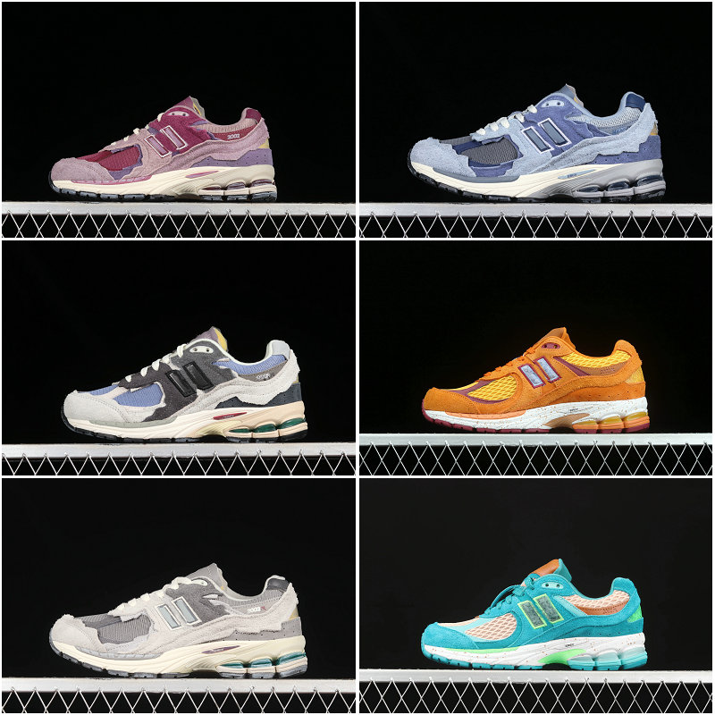 78Color Top Quality 2002R 9060 Fashion shoes Men Women Running Shoes trainers Size 36-45 ASH