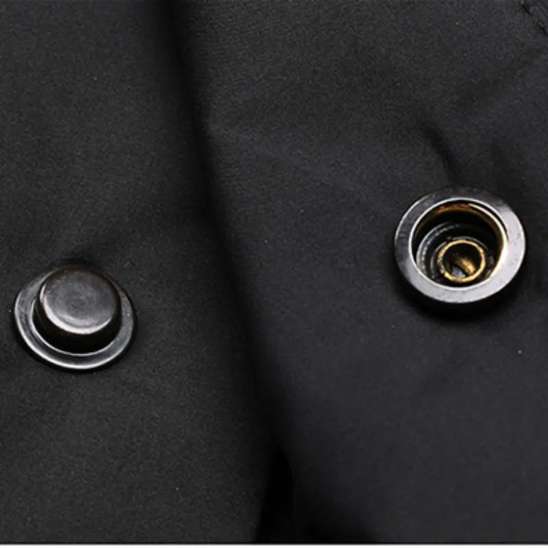 Men's Down Parkas Winter Style 90 White Duck Down Men's High-End Quality Scarf Collar Casual Suit Jacket 231005