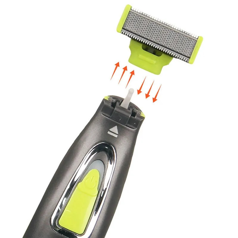 Electric Shavers MLG Electric Shaver For Men and Women Portable Full Body Trimmer USB T Shaped Blade Razor For Beard Armpit For Washable 231025