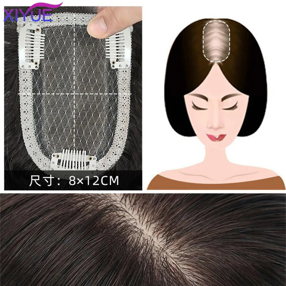 Bangs 3D Bangs Invisible Seamless Head Hair Water Ripple Hair Air Bangs Head Overhead Natural Invisible Replacement Cover White Hair 231006