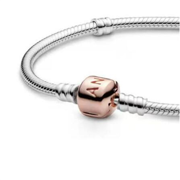 High Quality Classic Women's Bracelet 925 Sterling Silver Bucket Buckle Bracelet fit Original Charming Beaded DIY Gifts GC2353