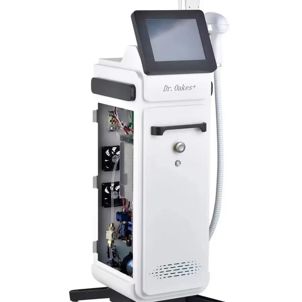 Truly Painless Removal Hair Roots 810 Diode Laser 10 Bars 4 Long Wavelength Depilation Nd Yag Pico Laser Tattoo Removal Skin Rejuvenation Whitening Ma