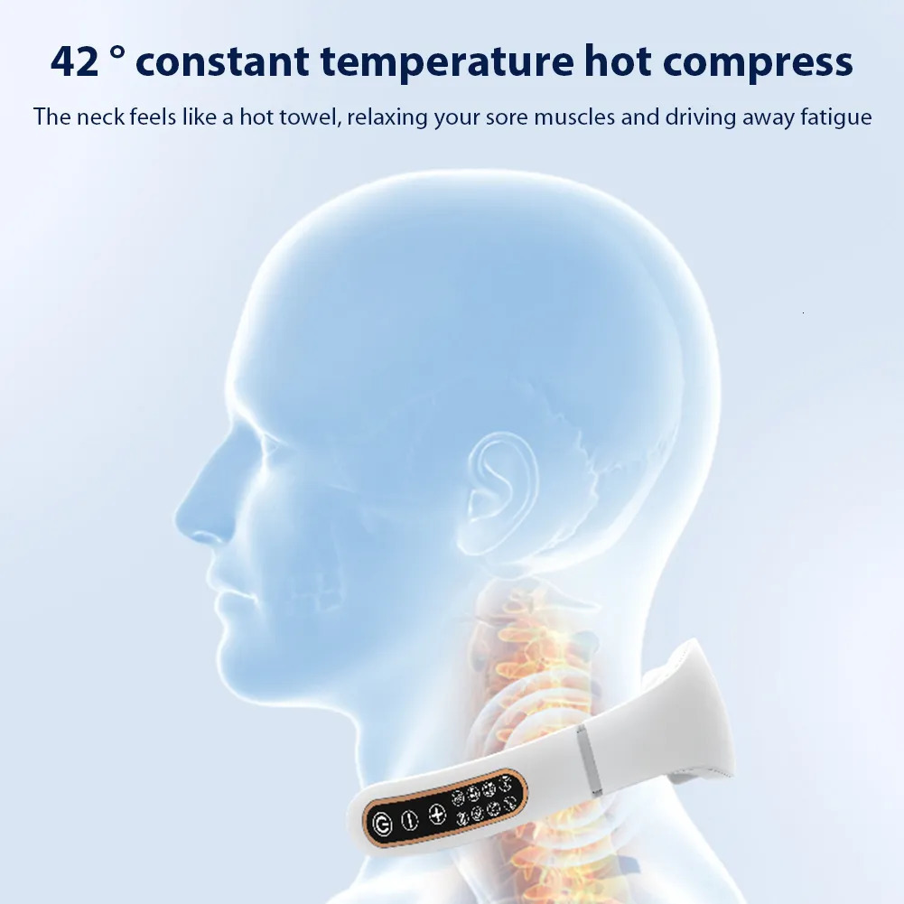 Other Massage Items Neck Physical Therapy Massager Neck Massager 15 Gears 6 Modes Cervical Therapy Massage Stimulator For Massageador Neck Relieve 231