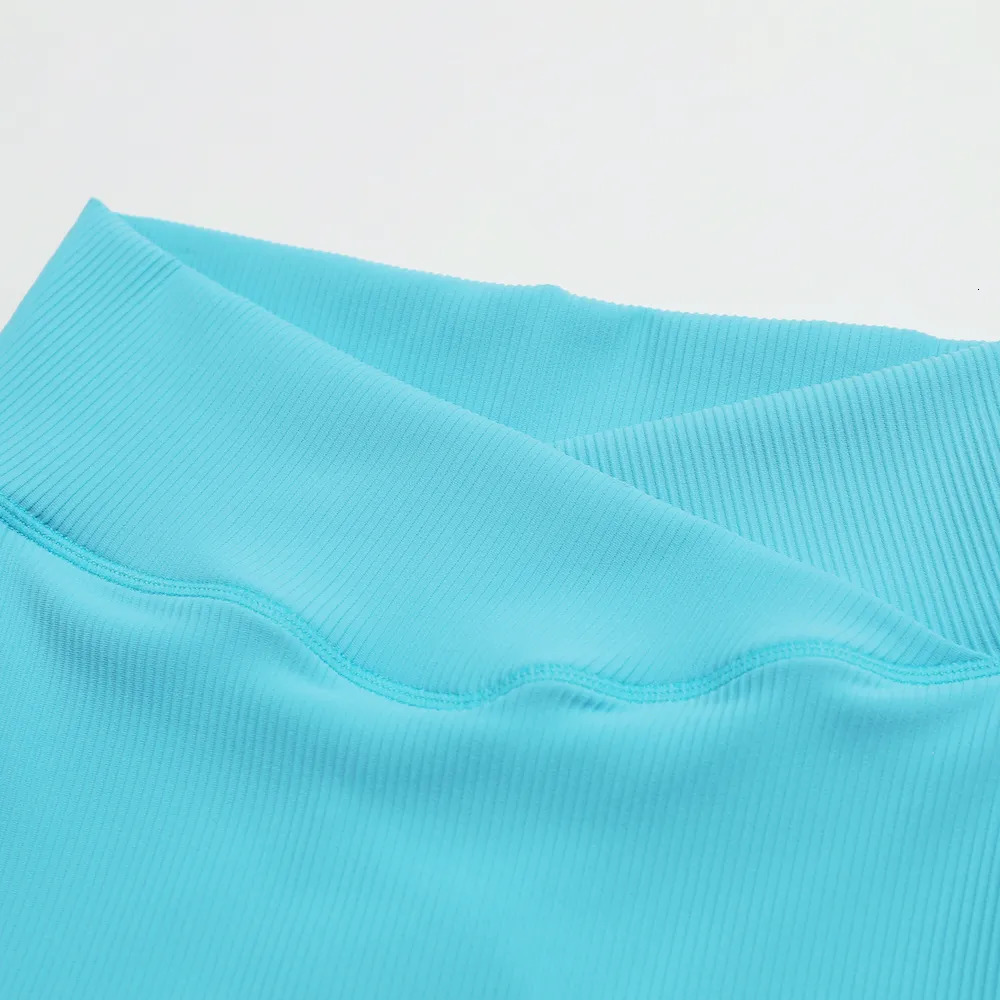 Yoga Outfit Jacket Sports Bra Leggings 3 Piece Set Women's Tracksuit Red Blue Ribbed Workout Gym Push Up Sportswear Suit for Fitness 231005