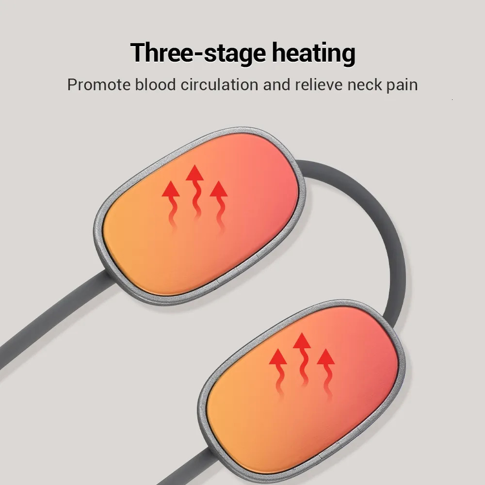 Other Massage Items Smart Heated Hanging Neck Cervical Spine Massager Compress Mini Portable EMS TENS Purse Back Thigh Massage Pain Relief Relax 23100