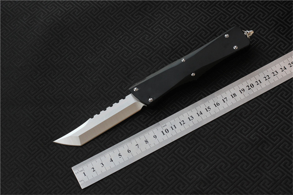 Free shipping High quality MIKER Knife Blade:D2 Handle:Aluminum(CNC finish) Outdoor camping hunting knives EDC Tools