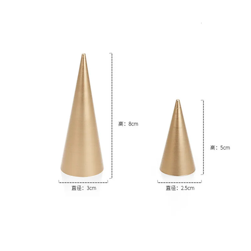 Jewelry Boxes Metal Ring Holder Display Stand Rings Pography Props Ring Jewelry Display Rack Decoration Clip Stand 231006