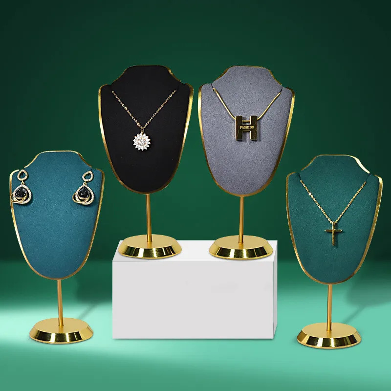 Jewelry Boxes Mini Necklace Holder Pendant Display 11cm~15cm Heigh Jewellry Mannequin Bust 231006