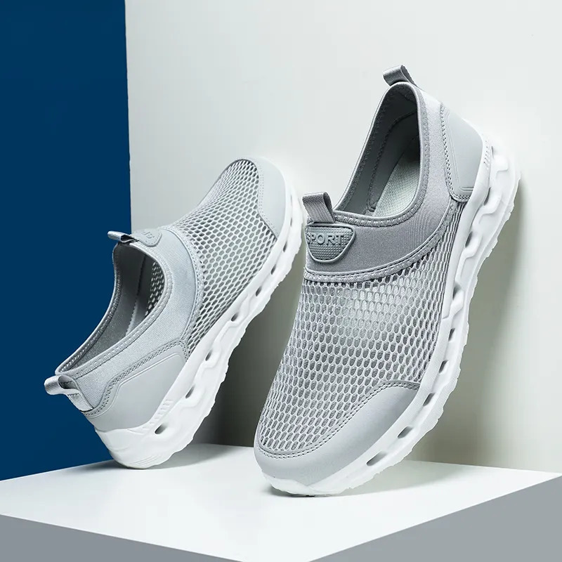 Water Shoes Sneakers Men Summer Aqua Shoes Outdoor Walking Water Beach Wading Shoes Mesh Breathable Sneakers Women Sapatilha Atletismo 231006