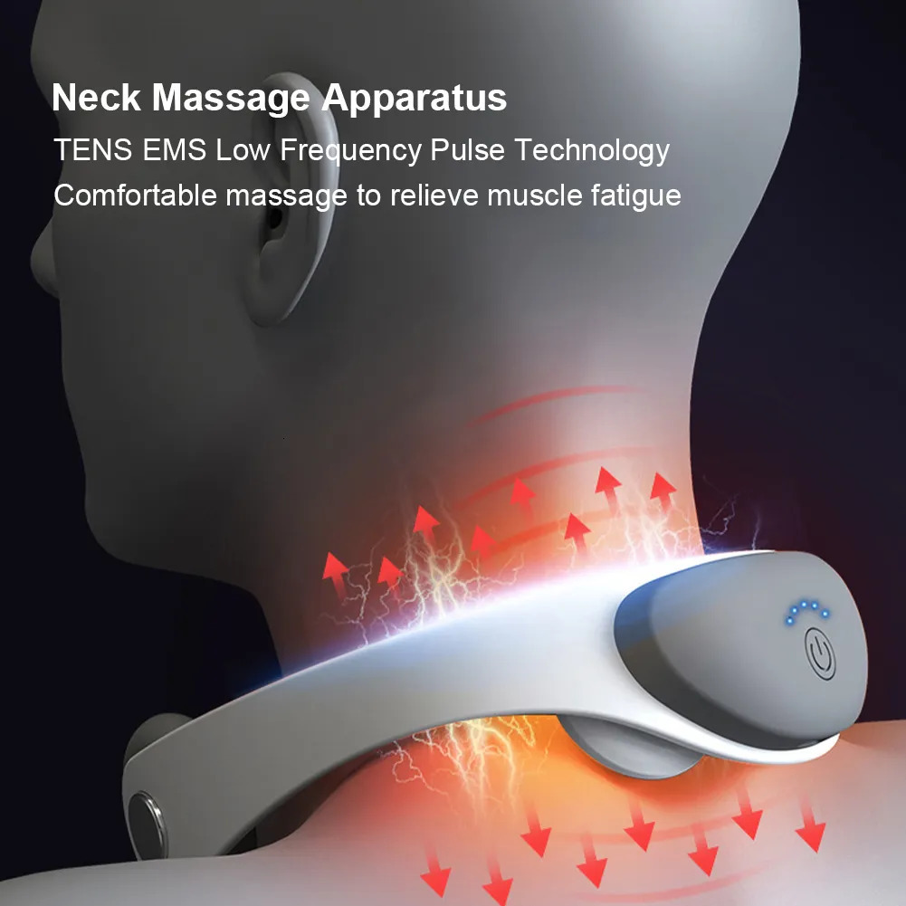Other Massage Items Neck Physical Therapy Massager Neck Massager 15 Gears 6 Modes Cervical Therapy Massage Stimulator For Massageador Neck Relieve 231