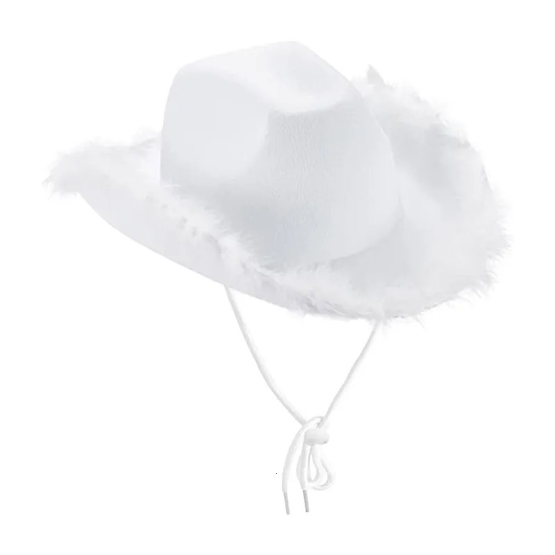 Wide Brim Hats Bucket Hats Feather Cowboy Hats Jazz Hat for Women Western Cowboy Hat Church Hat Model Show Wedding Party Poshoot Supplies 231006
