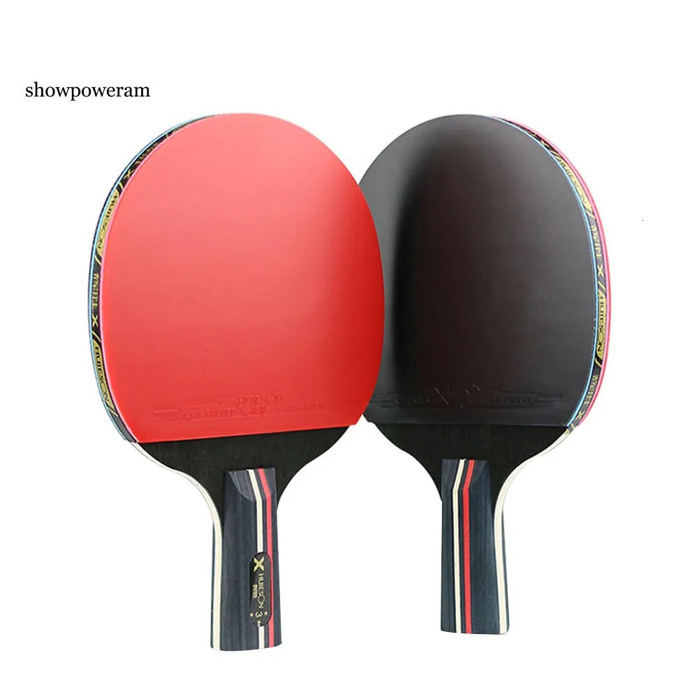 Table Tennis Raquets SP 2pcs Wooden Racket Set For Ping PongProfessional Beginner 231006