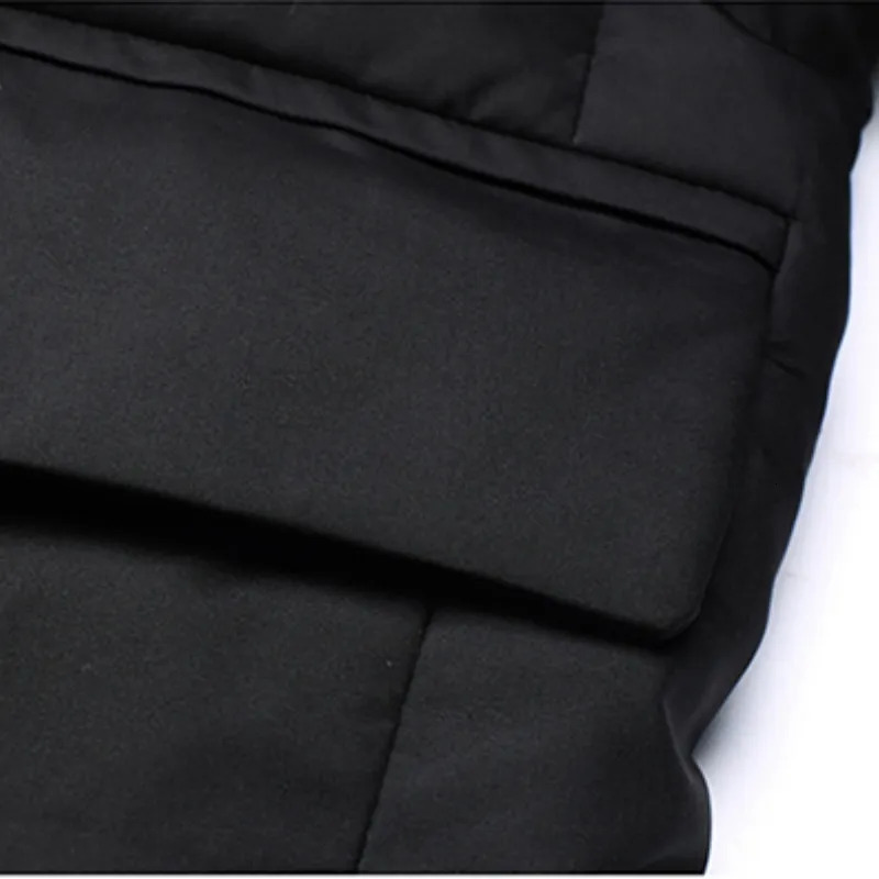 Men's Down Parkas Winter Style 90 White Duck Down Men's High-End Quality Scarf Collar Casual Suit Jacket 231005