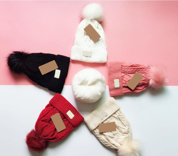 Designer hats Men's and women's beanie fall/winter thermal knit hats letter jacquard unisex warm skull hat