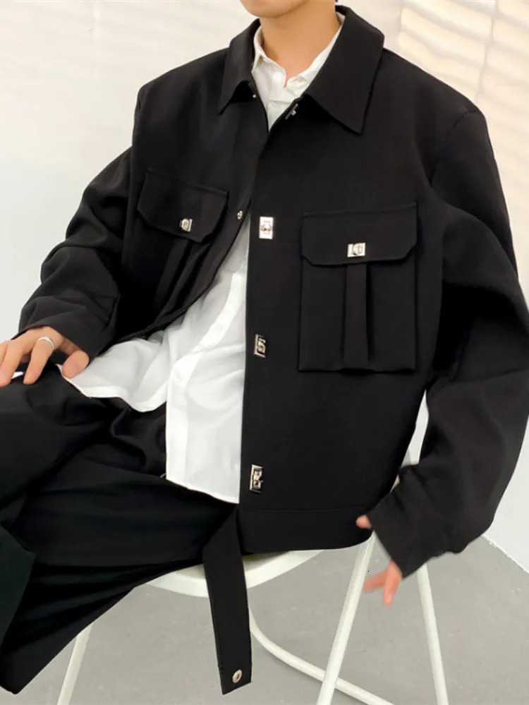 Women's Down Parkas Y2k Aesthetic Spring Harajuku Casual Mujer Chaqueta Men Suit Korean Fashion Jacket Pocket Patchwork All Match Loose Veste Fem