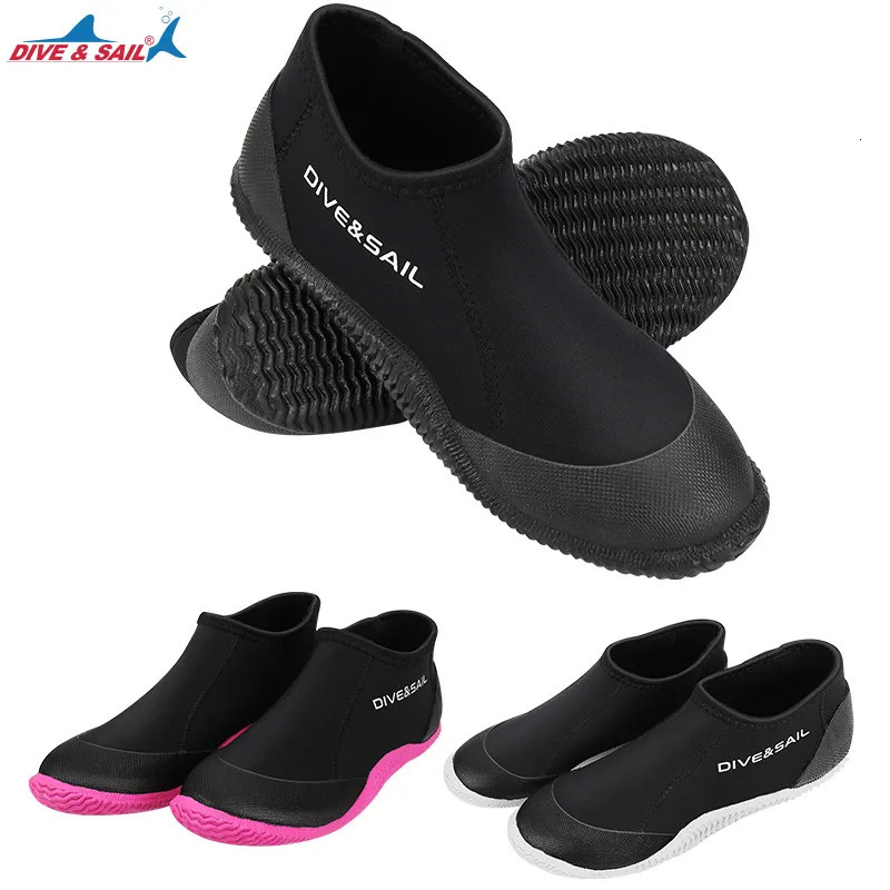 Water Shoes 3MM Neoprene Scuba Diving Boots Water Shoes Vulcanization Winter Cold Proof High Upper Warm Fins Spearfishing Shoes 231006