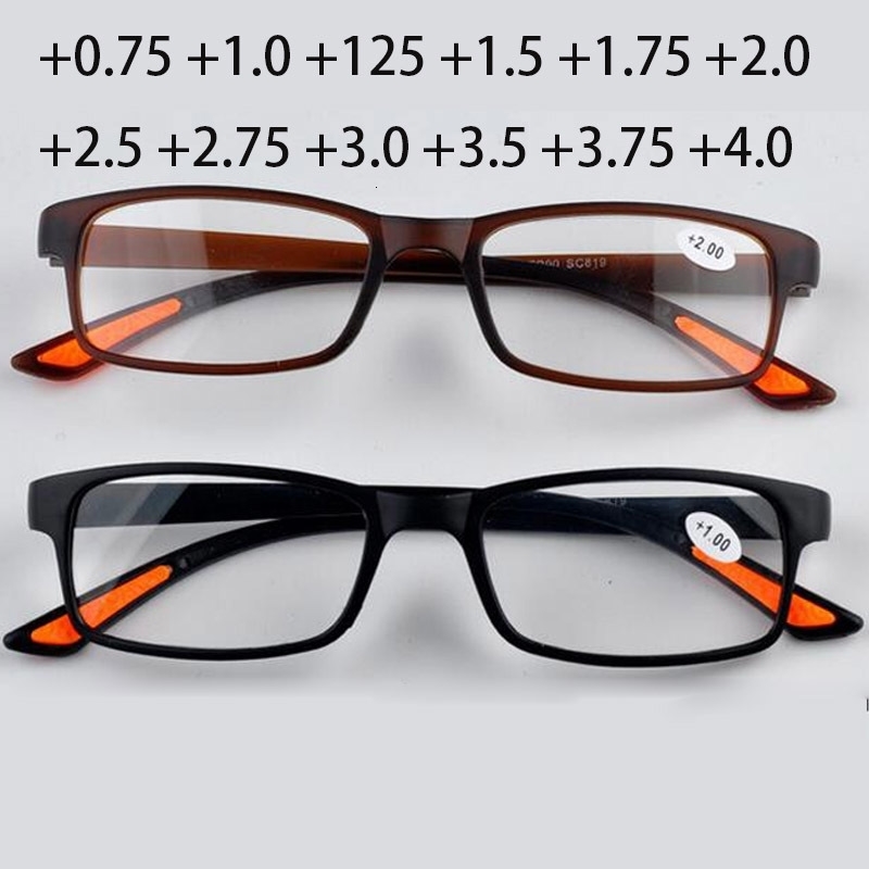 Sunglasses Frame Men Reading Glasses Toughness TR90 ultra light Resin Material For Female Male Presbyopic 231005