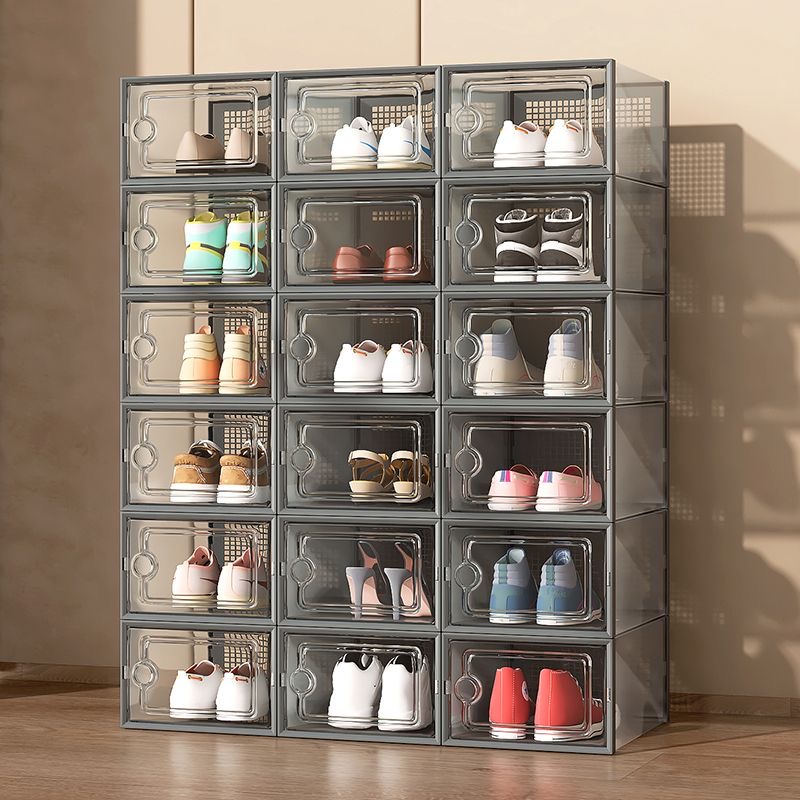 Storage Boxes Bins Furniture storage shoe box Cloakroom shoe rack foldable shoe box CL250117