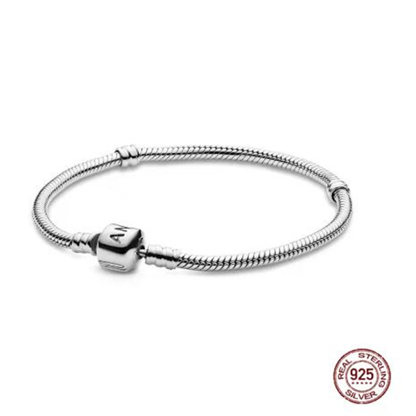 High Quality Classic Women's Bracelet 925 Sterling Silver Bucket Buckle Bracelet fit Original Charming Beaded DIY Gifts GC2353