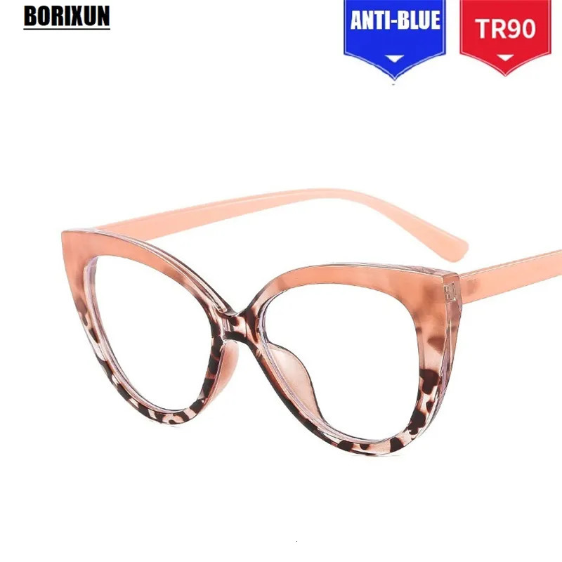 Sunglasses Frames Classic Cateye Clear Lens Glasses Sexy Women Plain Mirror Eyewear Vintage Cat Eye Elegant Female Goggle Eyeglasses For Ladies 231005