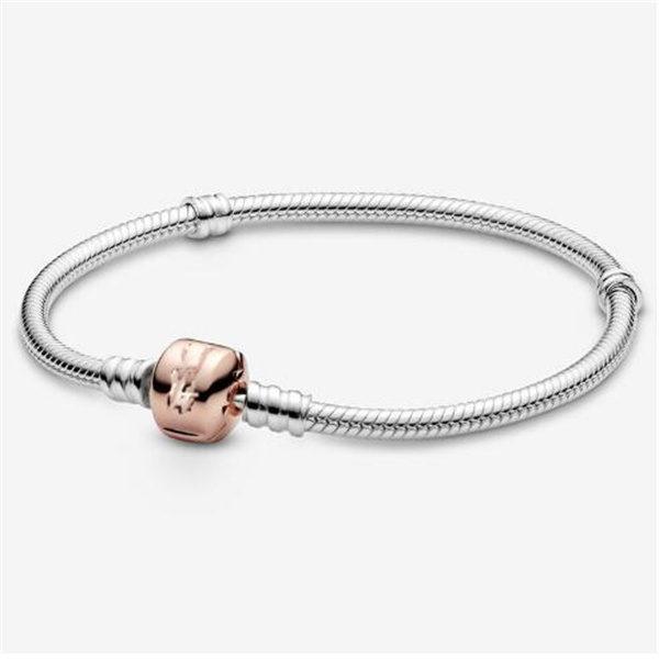High Quality Classic Women's Bracelet 925 Sterling Silver Bucket Buckle Bracelet fit Original Charming Beaded DIY Gifts GC2353