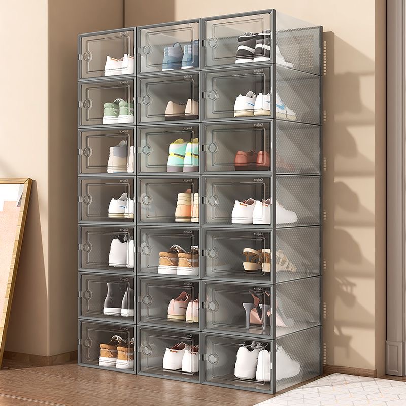 Storage Boxes Bins Furniture storage shoe box Cloakroom shoe rack foldable shoe box CL250117