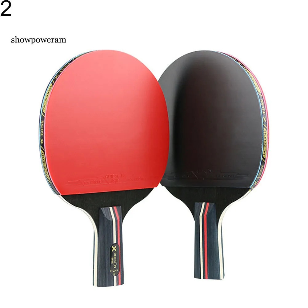Table Tennis Raquets SP 2pcs Wooden Racket Set For Ping PongProfessional Beginner 231006