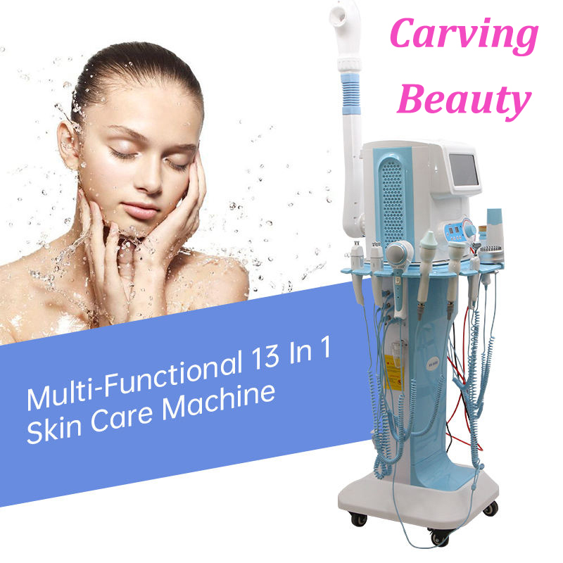 New Technology 11 In 1 Beauty Treatment Machines Anti Wrinkle Dermabrasion Ultrasonic Spa Equipment Fade Fine lines